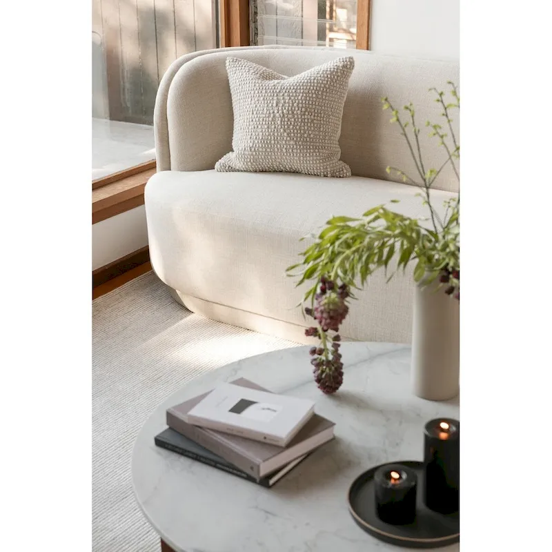 Aurelle Home Yanelli Modern 2-seat Left Sofa