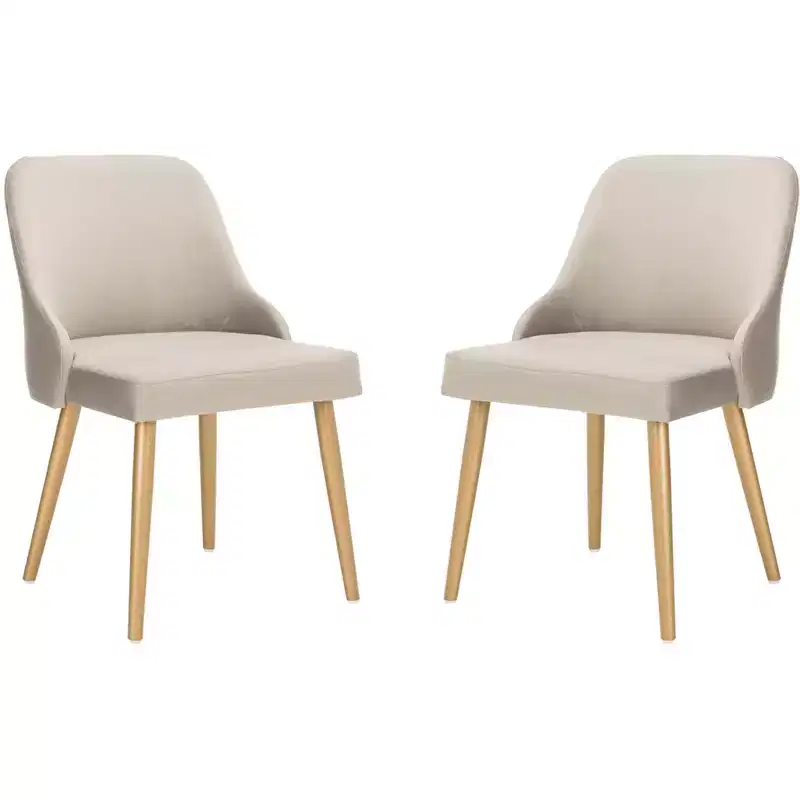 Lulu Upholstered Dining Chair (Set of 2) - DCH6200 - Safavieh