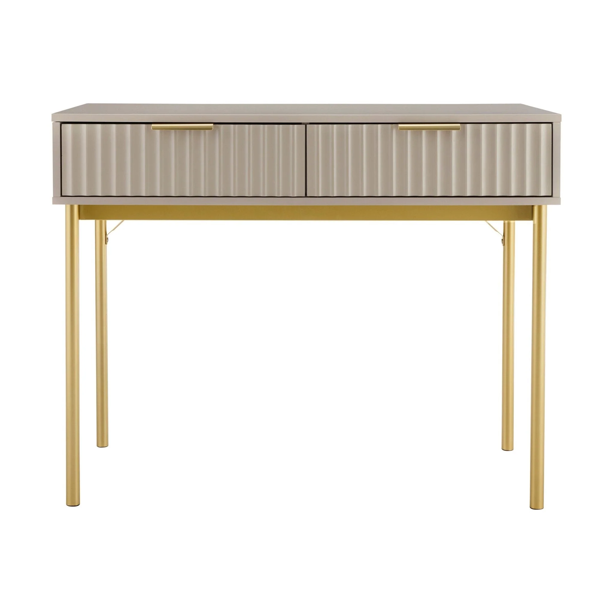 Dressing Table Console - Taupe