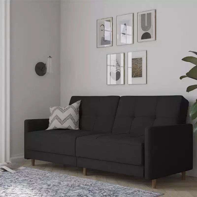 DHP Andora Coil Convertible Futon Couch