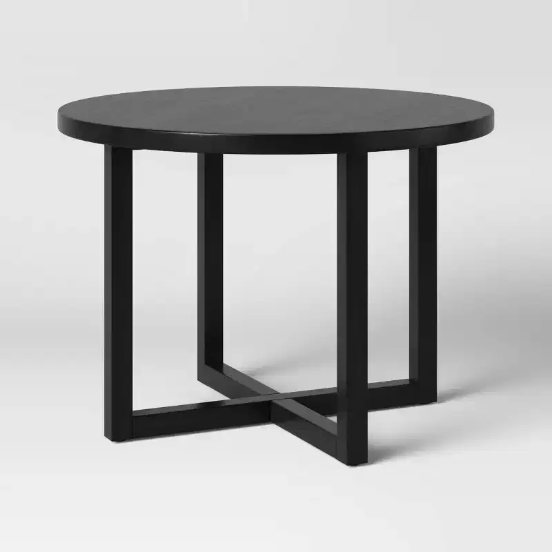 All Wood Round Dining Table