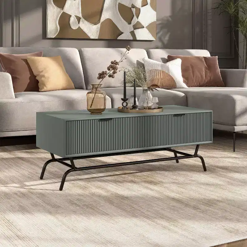 24/7 Shop At Home 42 Meadowgrove Modern 2 Drawer Coffee Table