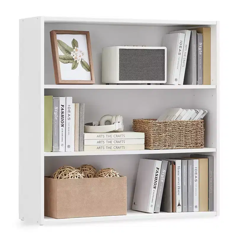 VASAGLE 3/5-Tier Bookshelf, Open Bookcase with Adjustable Storage Shelves, Floor Standing Unit