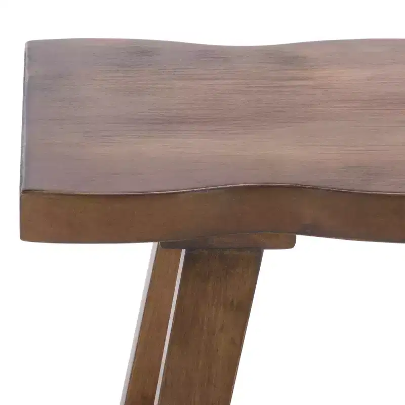 Kari Wood Bench - Brown - SEI