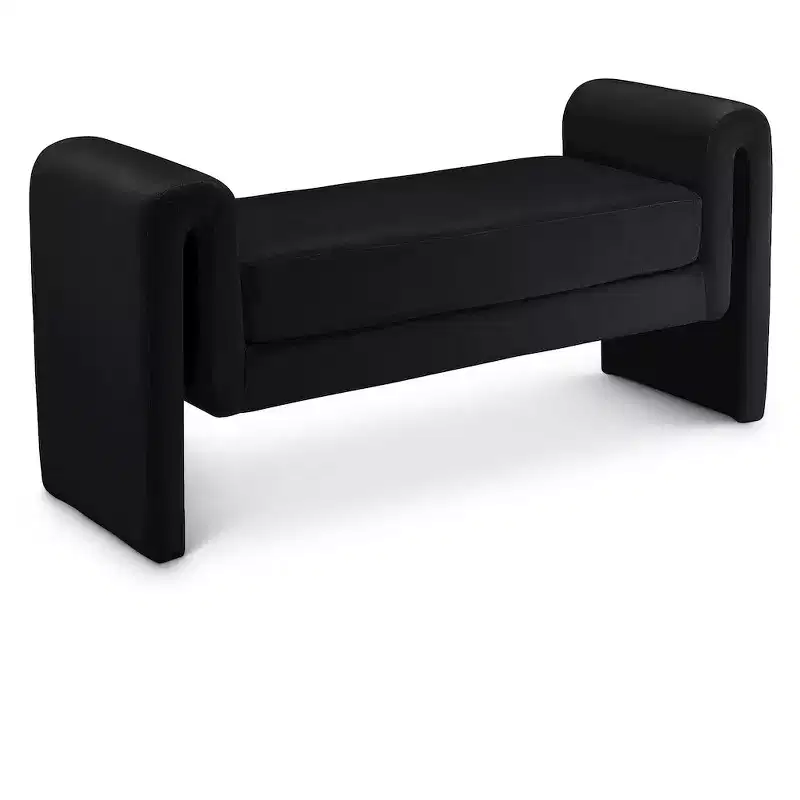 Meridian Furniture,Sloan Velvet Bench