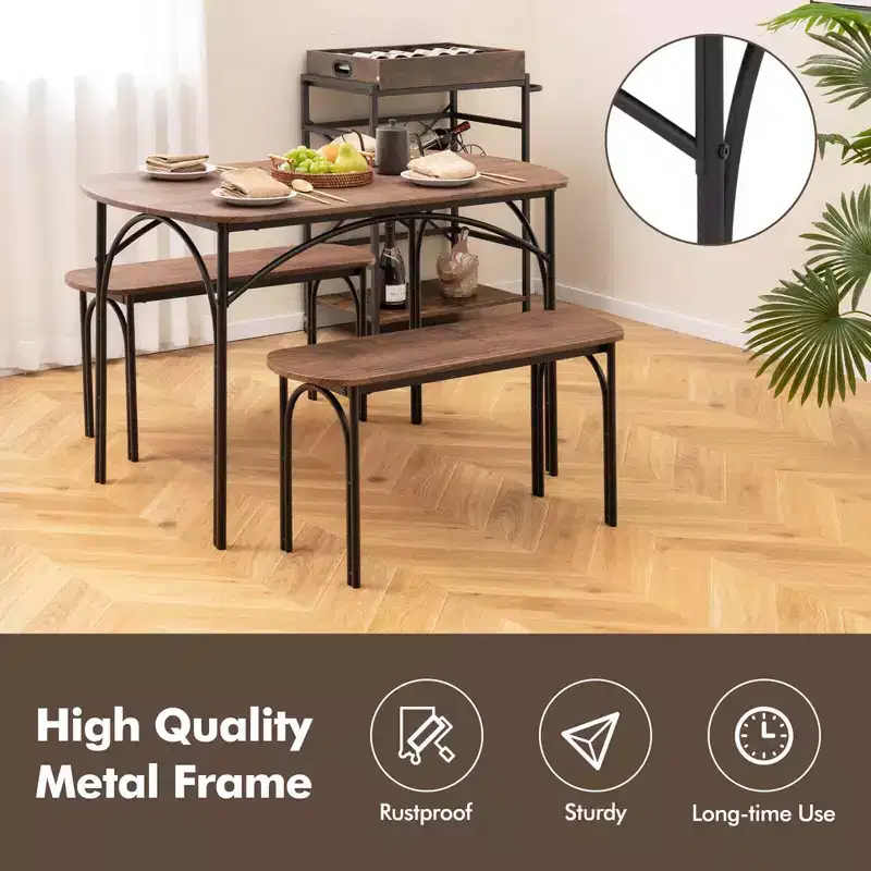 3-Piece Dining Table Set 48