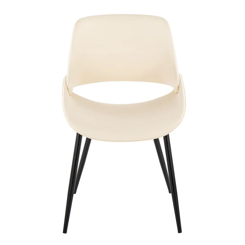 Carson Carrington Svellingen Dining Chair with Tapered Metal Legs (Set of 2)