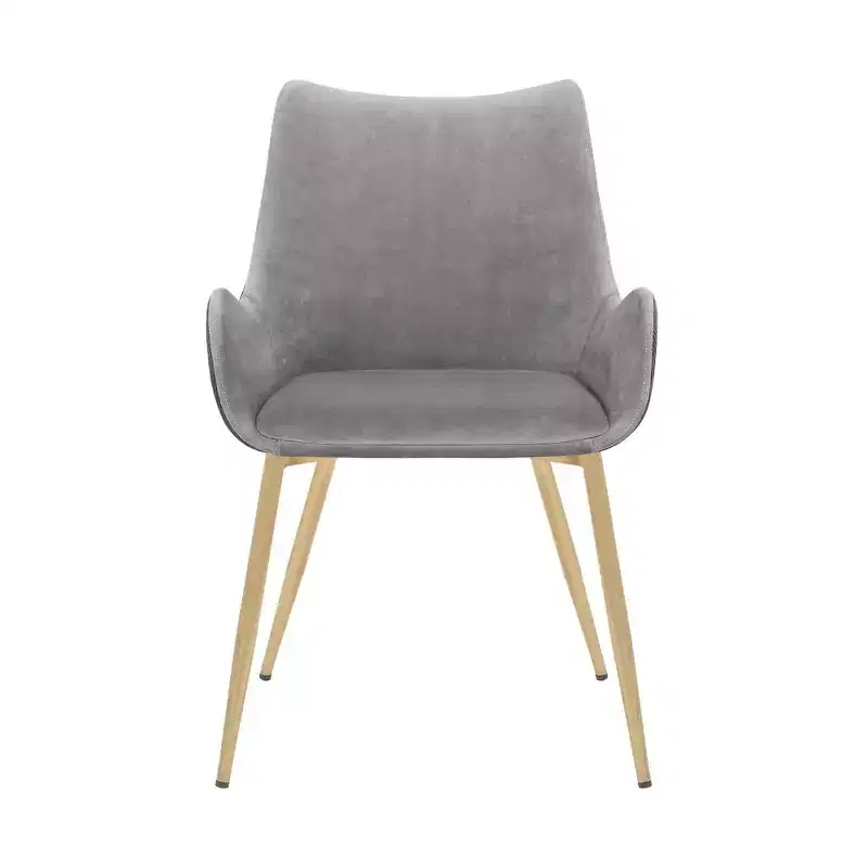 Avery Fabric/Metal Dining Room Chair - Armen Living