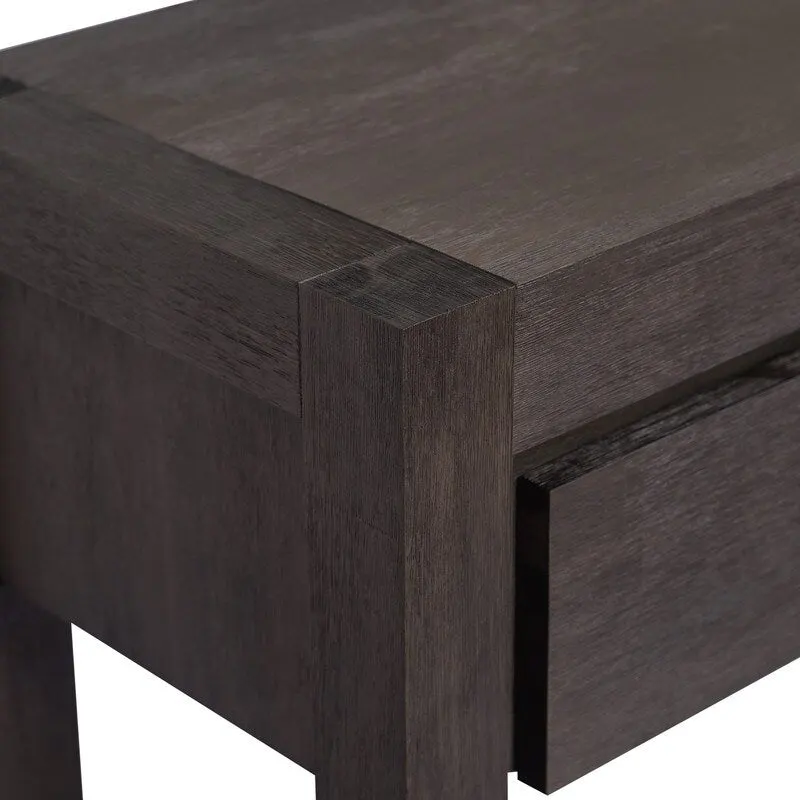 55.1W Console Table with 2 Drawers and 1 Shelf - N/A