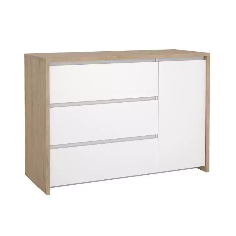 Tvilum, Next 46-inch Wide 3-Drawer and 1 Door Sideboard