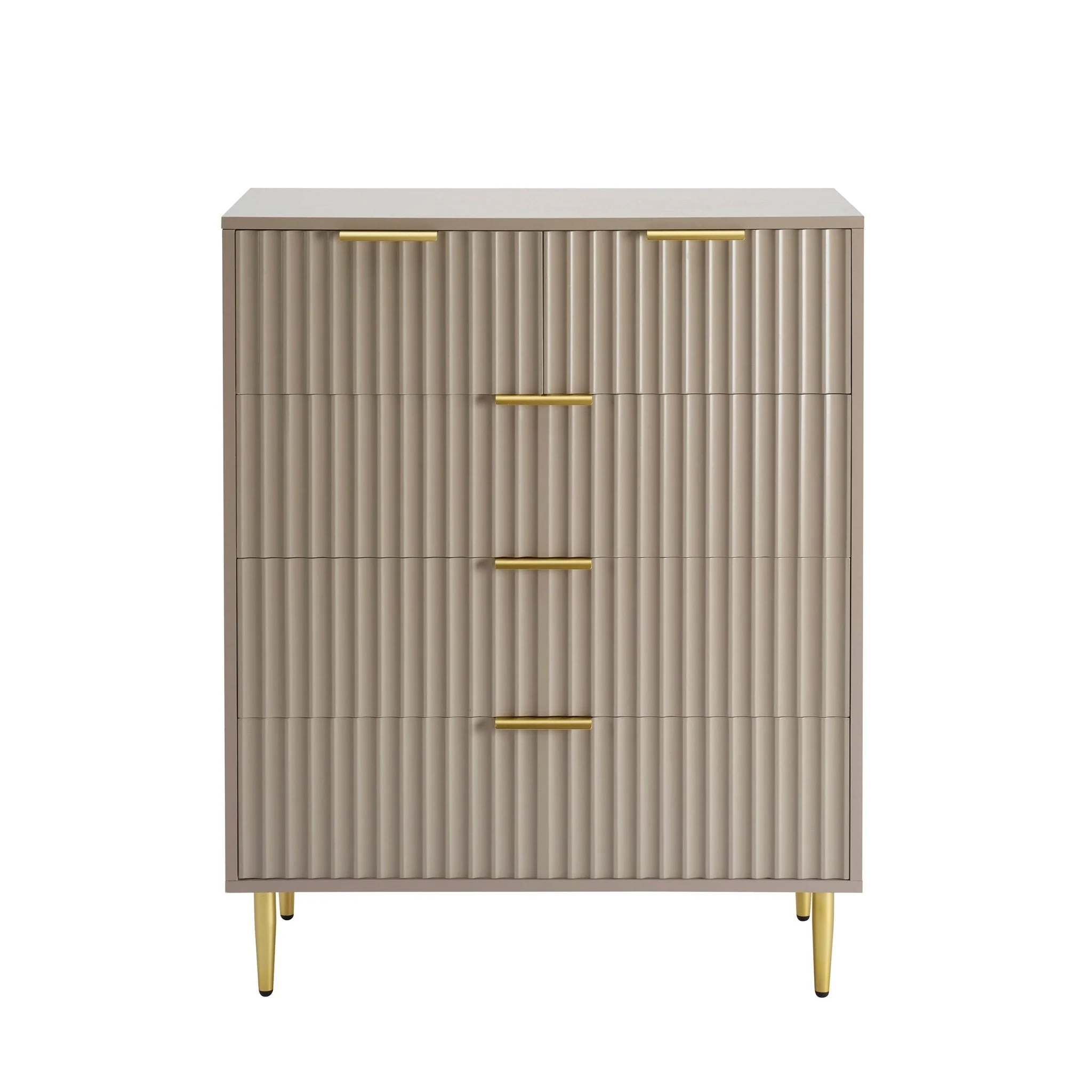 5 Drawer Chest - Taupe