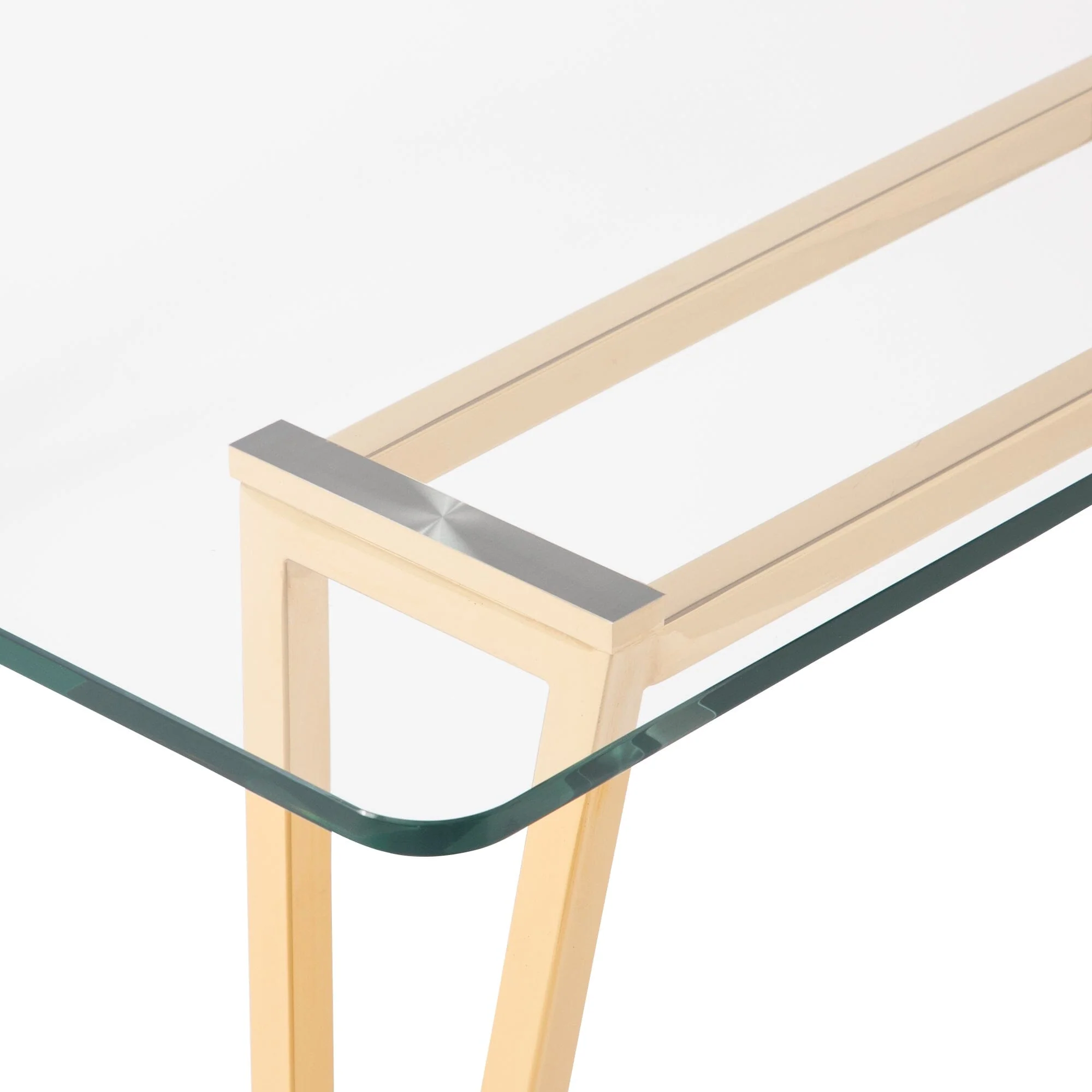 Clear Glass Dining Table