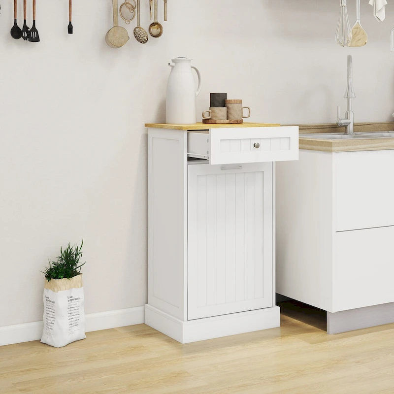 RR Kitchen Trash Cabinet