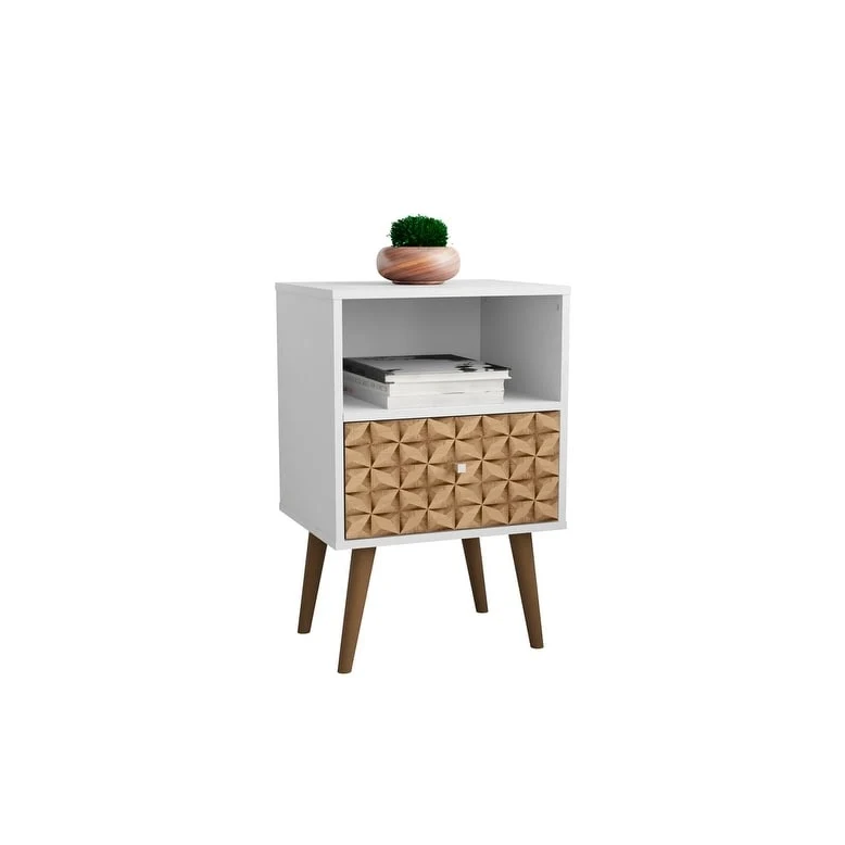 Liberty 1.0 Mid Century Modern 1 Drawer Nightstand