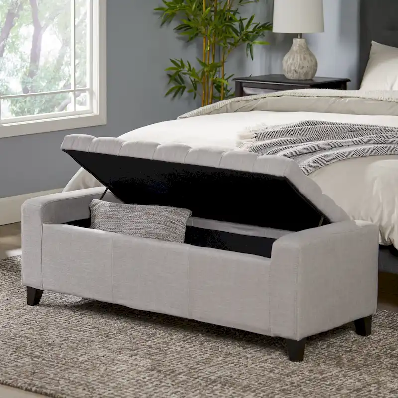 Tufted Upholstery Storage Bench