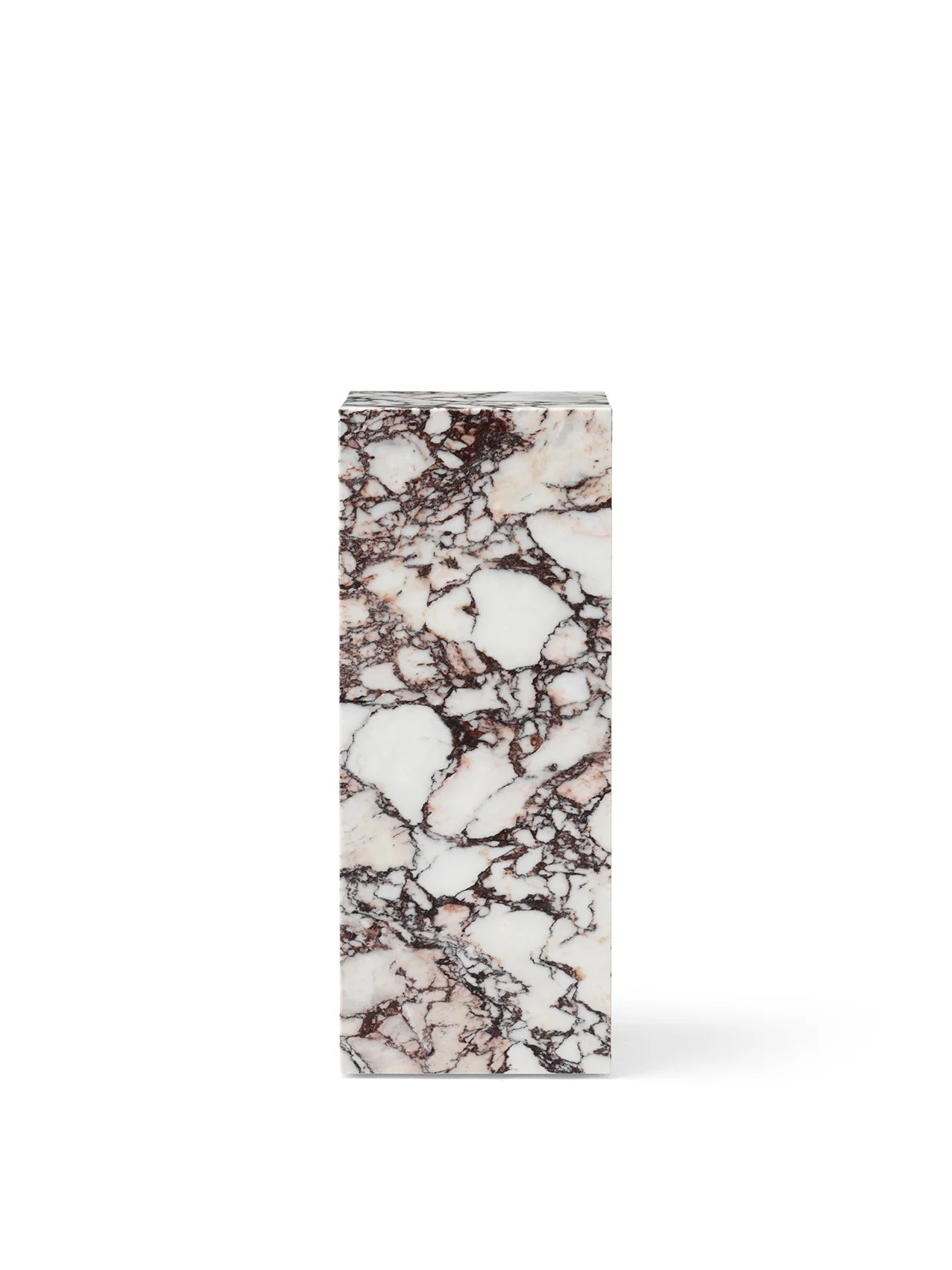 Minimalist Marble & Stone Pedestal Display Stand with Slender Sculptural Form for Living Room & Hallway