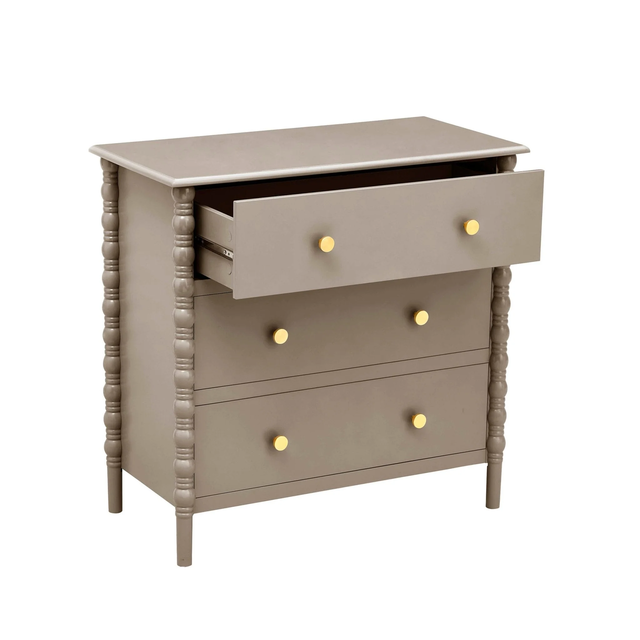 3 Drawer Chest - Taupe
