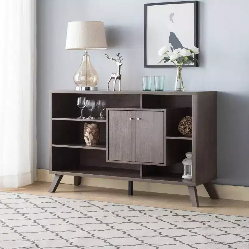 Brassex Alex Multi-Tier Buffet Server with Storage
