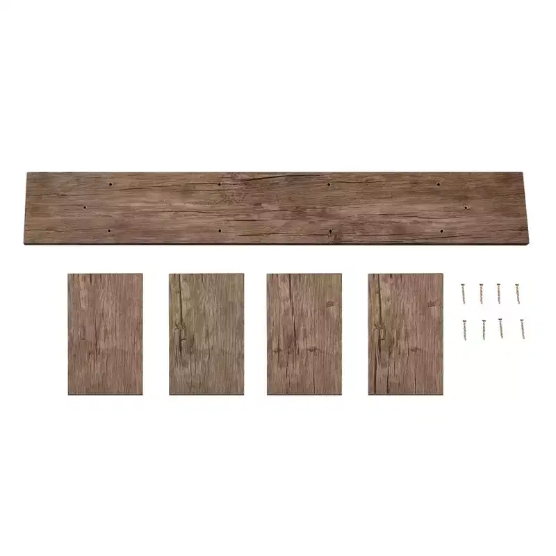 39.5 x 9 Utility 4-Tier Column Spine Shelf
