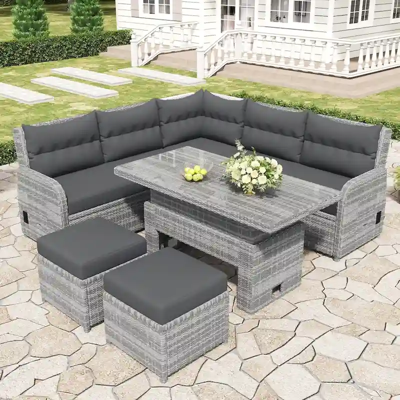 Outdoor Furniture Set Patio Rattan Furniture Set
