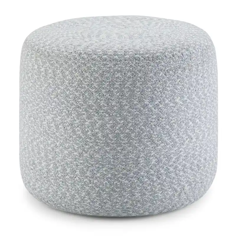 WYNDENHALL Brodie Round Braided Pouf
