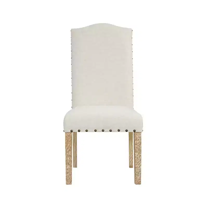 HomePop Set of 2 Curved Top Parson Dining Chairs