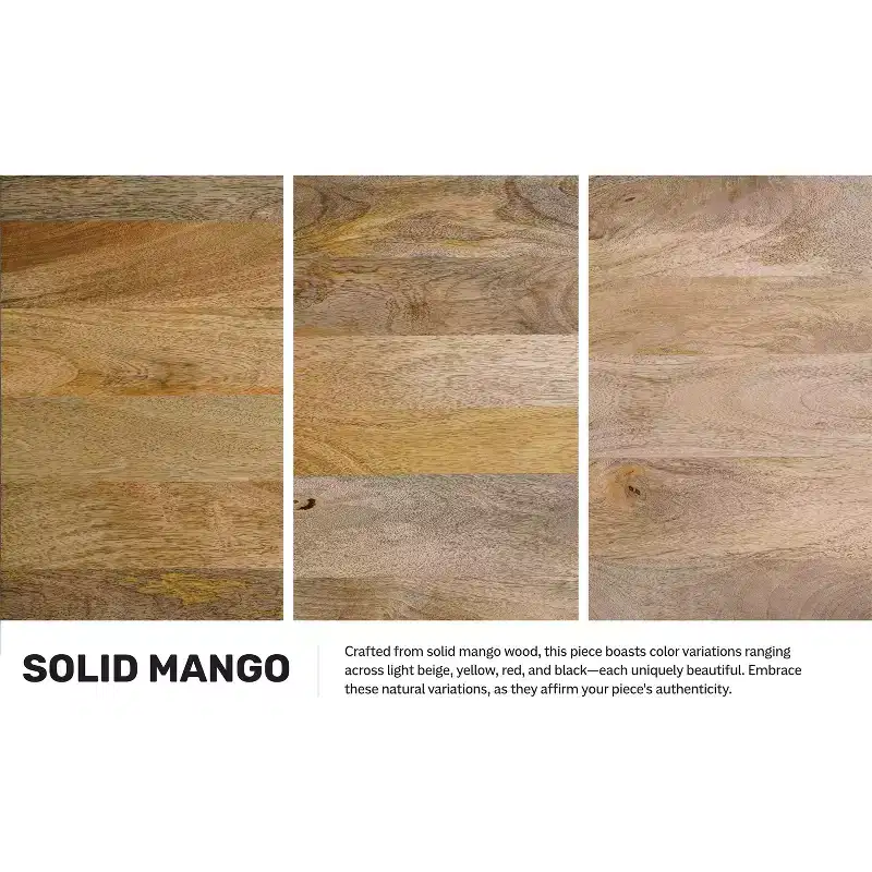 Paola SOLID MANGO WOOD 74 inch x 20 inch Modern Industrial Narrow Bookshelf with Cabinet in Natural