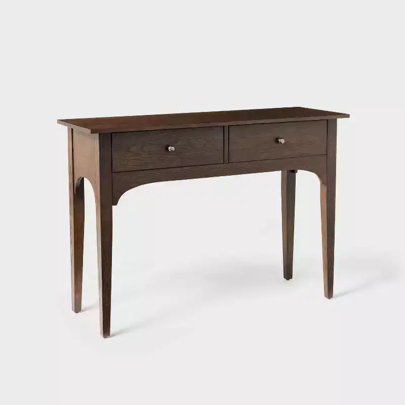 Palma Arched Console Table Dark Brown - designed with Studio McGee