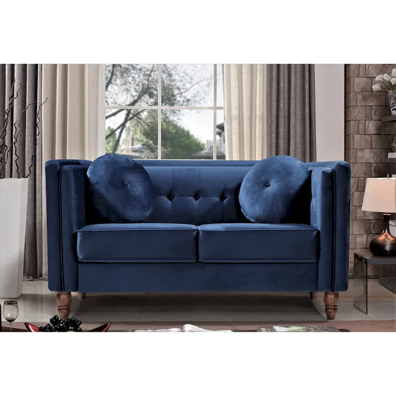 Velvet Loveseat