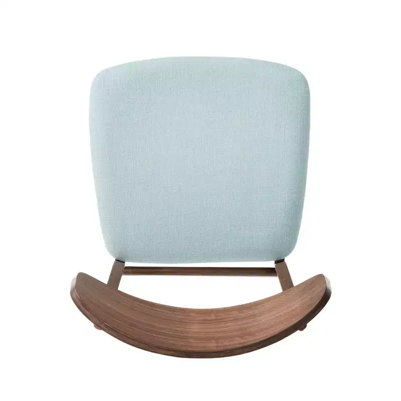 Christopher Knight Home Lucious Modern Upholstered Dining Chairs (Set of 2), Mint/Walnut