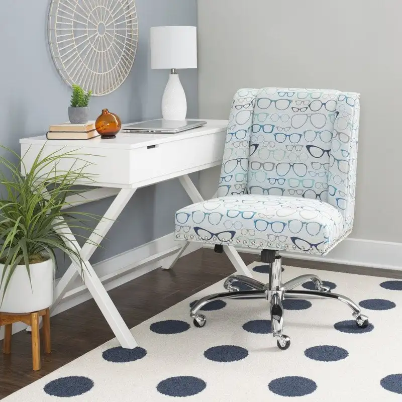 Optical Print Swivel Office Chair