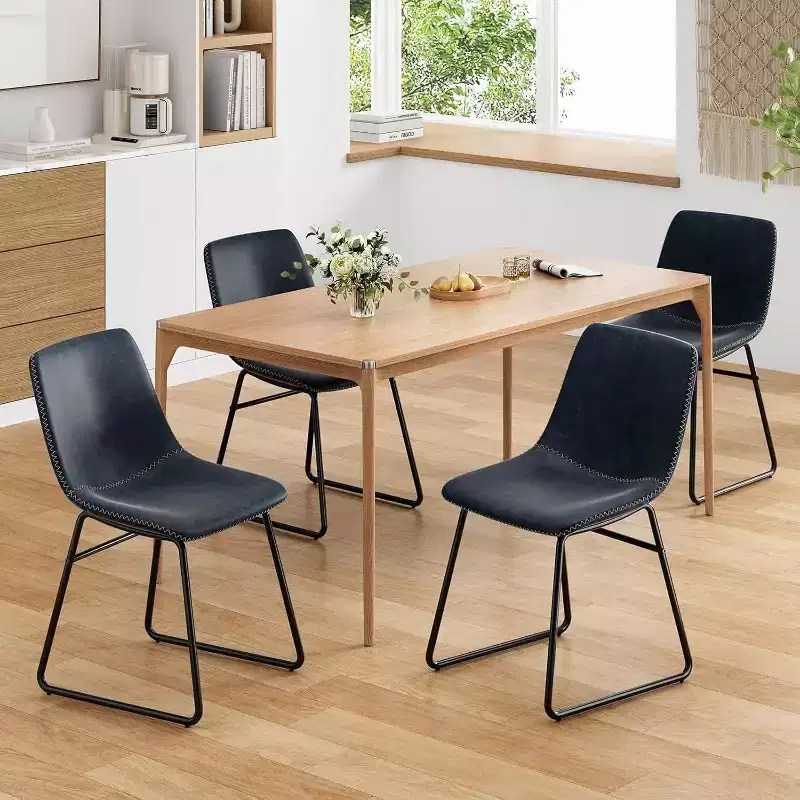 Brown Dining Chairs Set of 4 Kitchen and Dining Room Chairs Dining Chairs