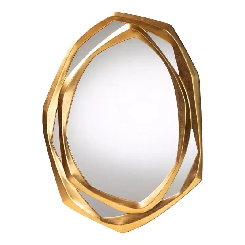 Goldleaf Accent Wall Mirror