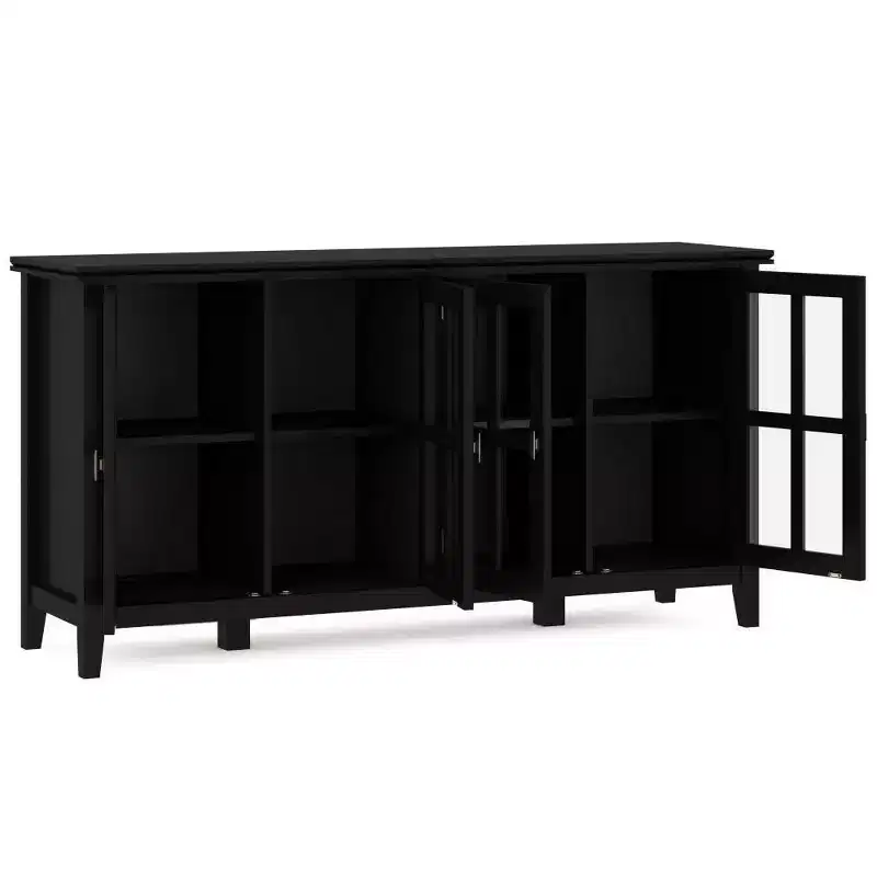 Stratford Wide 4 Door Storage Cabinet - WyndenHall