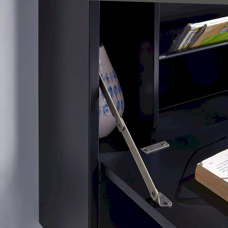 SEI Furniture Wall-mounted Folding Laptop Desk