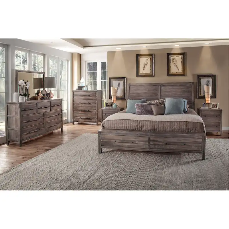 Asher 2-Drawer Nightstand
