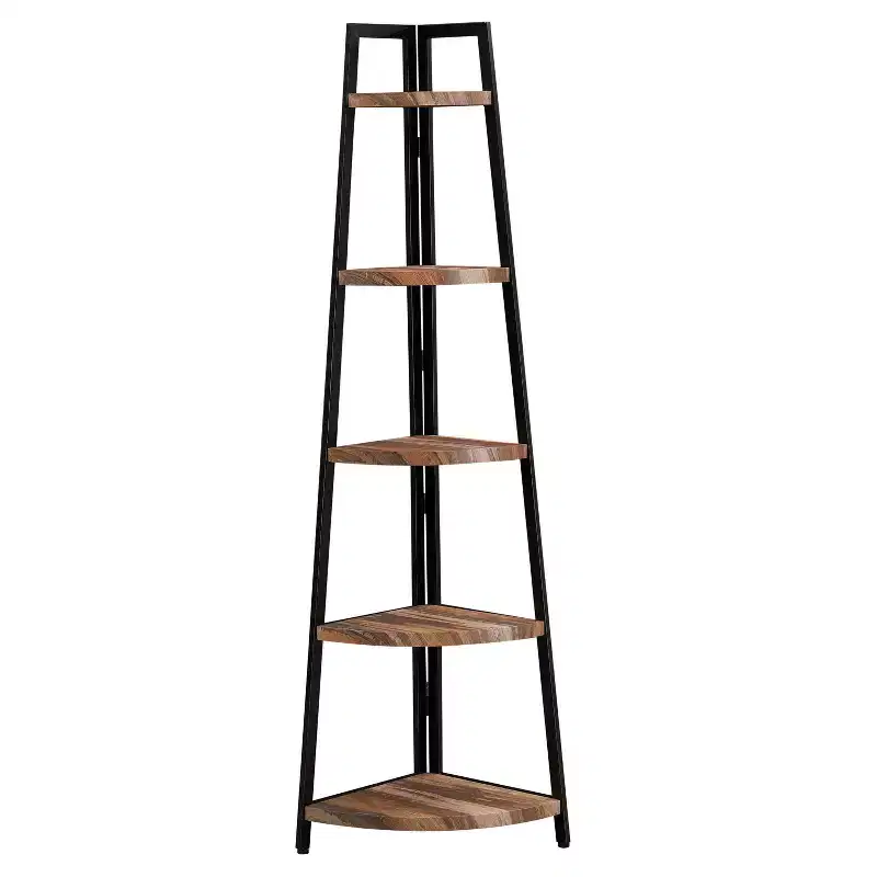 70 Free Standing 5 Tier Pyramid Corner Shelf