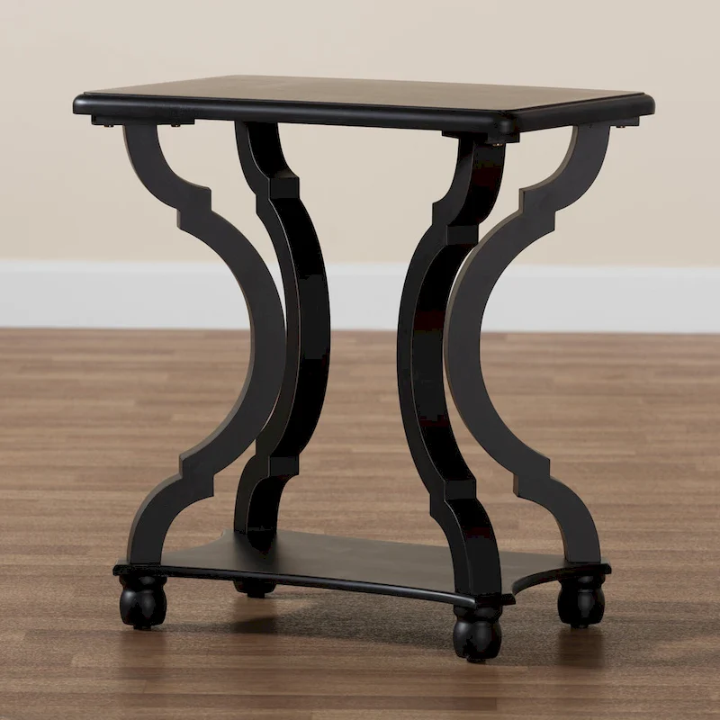 Cianna Classic and Traditional Wood End Table