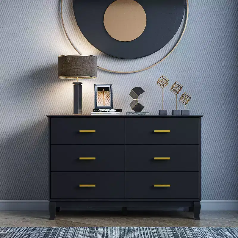 Famapy 6 Drawers Dresser Drawer Storage Chest of Drawers