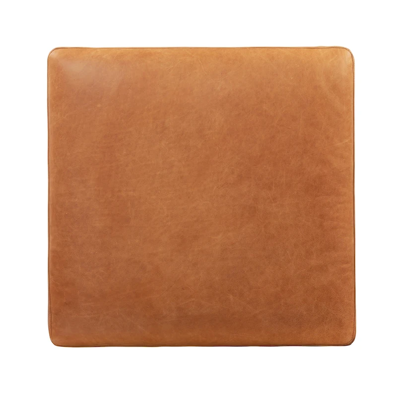Poly & Bark Nolita Ottoman - Full Grain Genuine Italian Leather