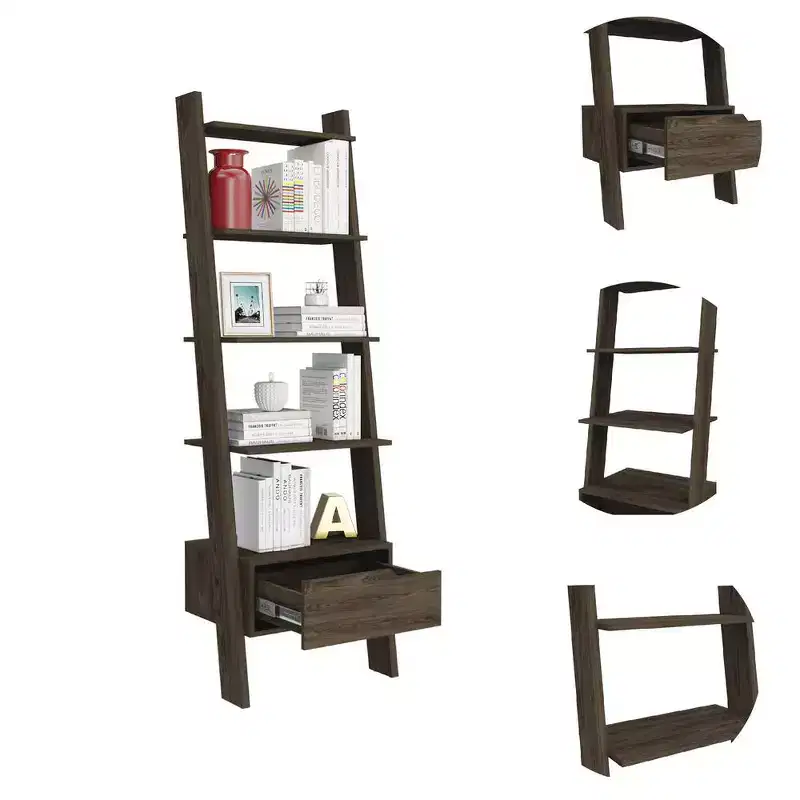 FM Furniture,Hamburg Ladder Bookcase