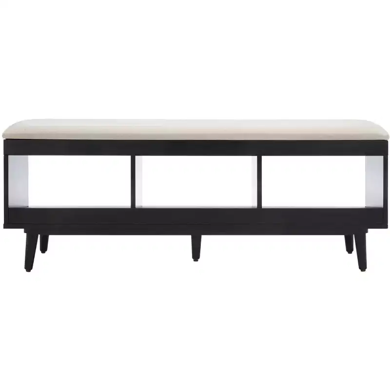 Cricket Open Shelf Bench With Cushion - BCH5000 - Safavieh
