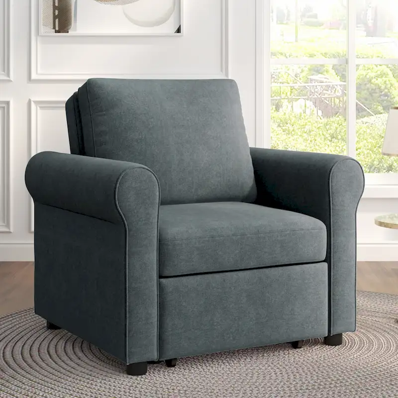 3-in-1 Convertible Sleeper Chair Bed