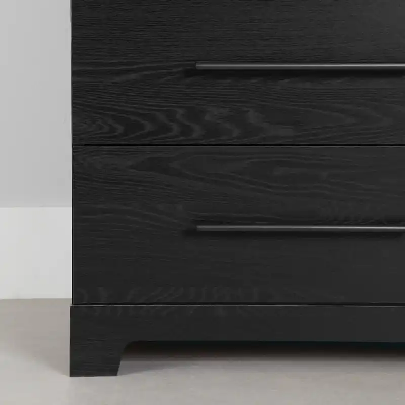 5-Drawer Chest - Black Oak