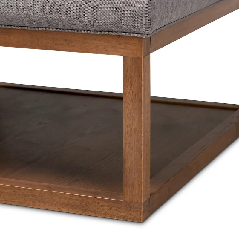 Carson Carrington Jularp Upholstered Cocktail Ottoman
