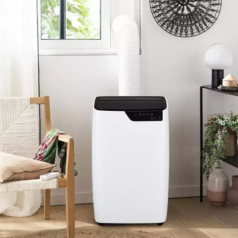 12,000 BTU Portable Air Conditioners Cool Up to 550 Sq. Ft, 3 Modes Portable AC Cooling Unit Dehumidifier Fan Function with Remote