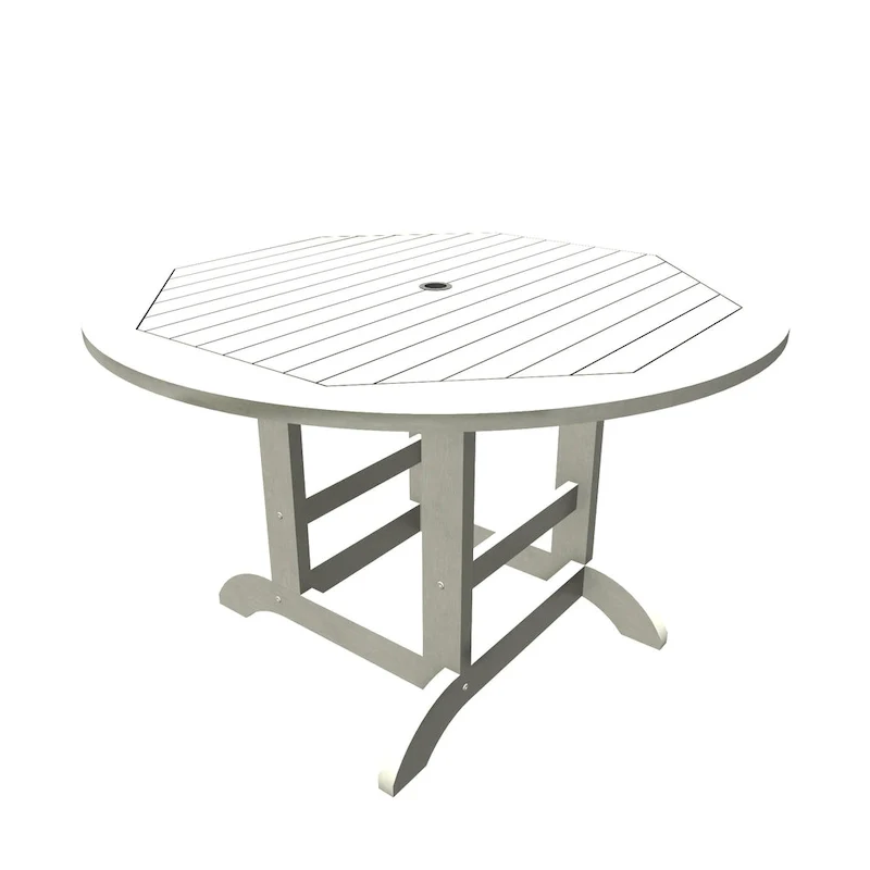 HIGHWOOD Commercial Muskoka 5-Piece Adirondack 48 Dining Set
