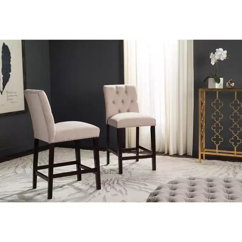 Norah Counter Stool (Set Of 2) - FOX6209 - Safavieh Couture