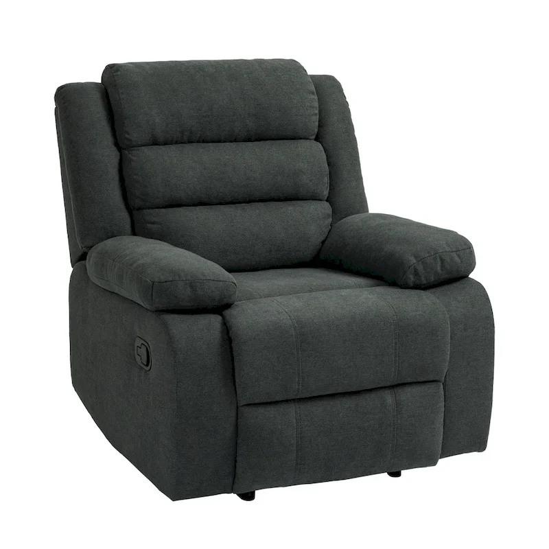 2Set Modern Lounger Adjustable Manual Recliner Chair