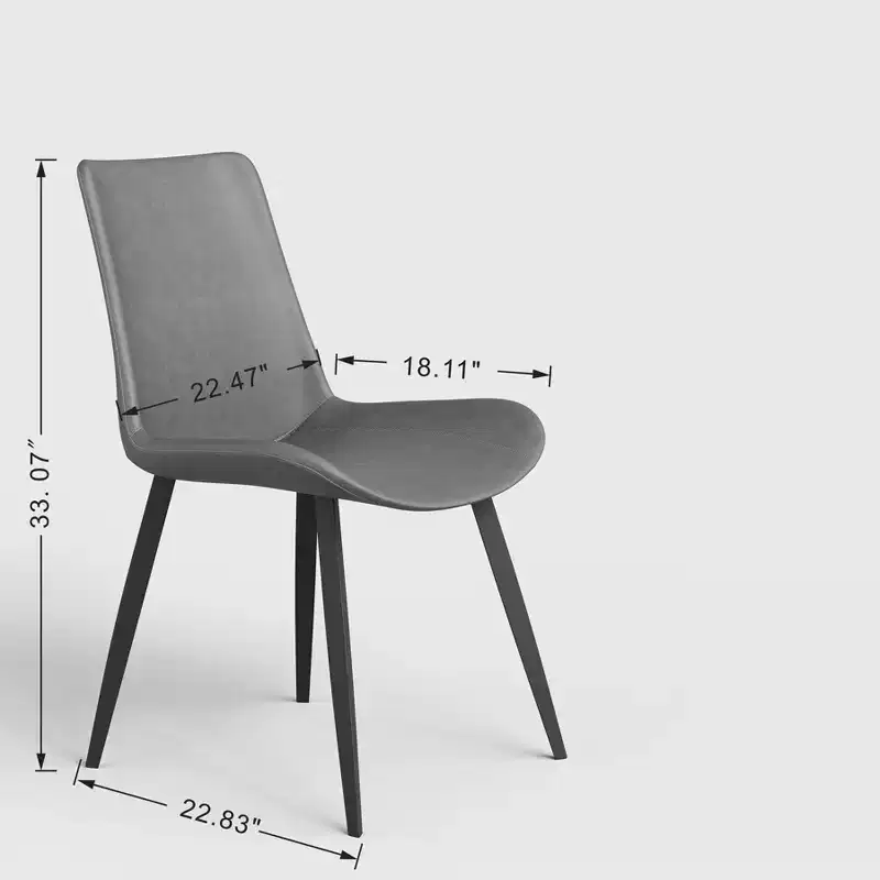 Luhey Faux Leather Upholstered Dining Chair - Tree City